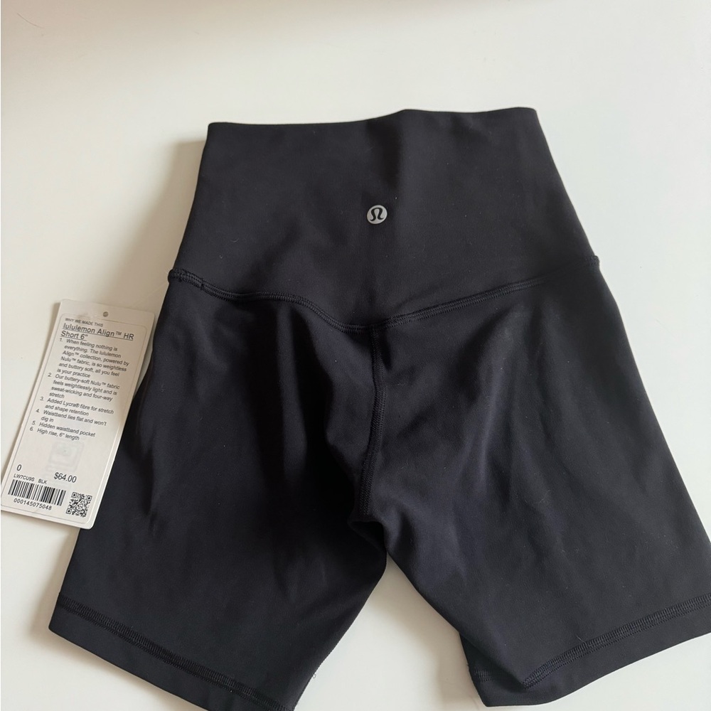 Lululemon never worn, tags still on Align Shorts!